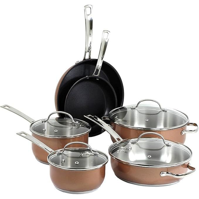 Oneida Stainless Steel 10pc Cookware Set